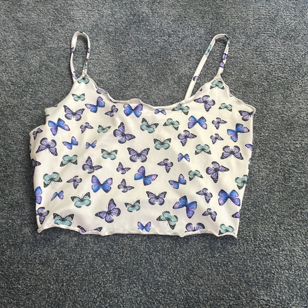 Butterfly shein top